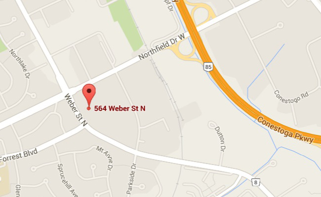 Map of Weber-Northfield Complex location